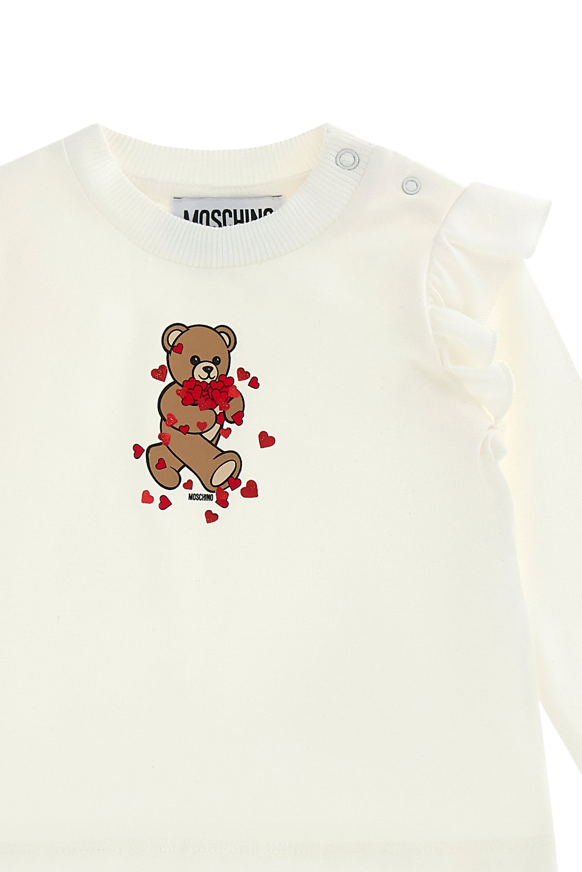 Blusa m/l Cloud MDO00XLBA11 10063 MOSCHINO KIDS