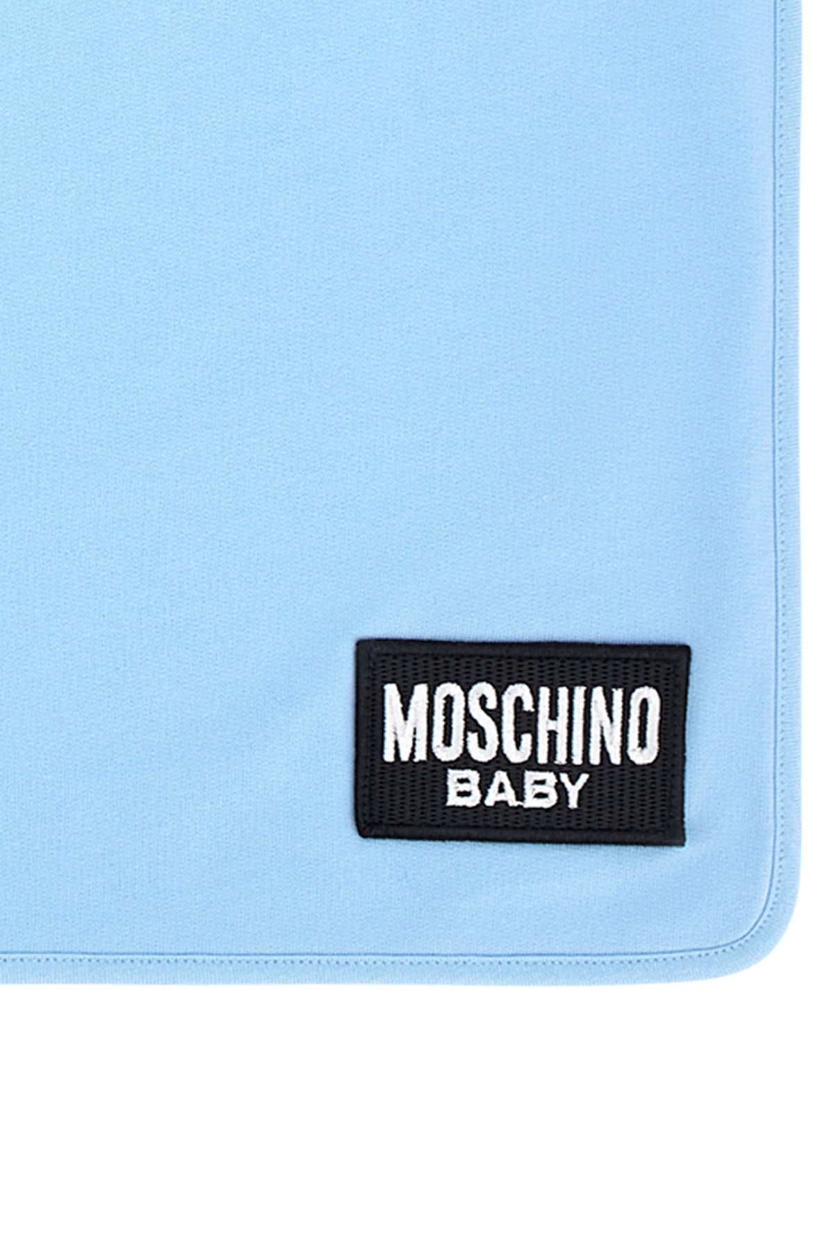 Coperta con orsetto celeste MUB00NLCA93# 40304 MOSCHINO KIDS