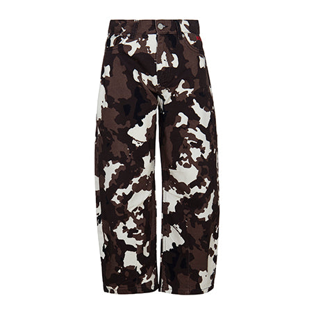 Gabardine Pants Girl Pony F6MSJGPA053 MS097 MSGM KIDS