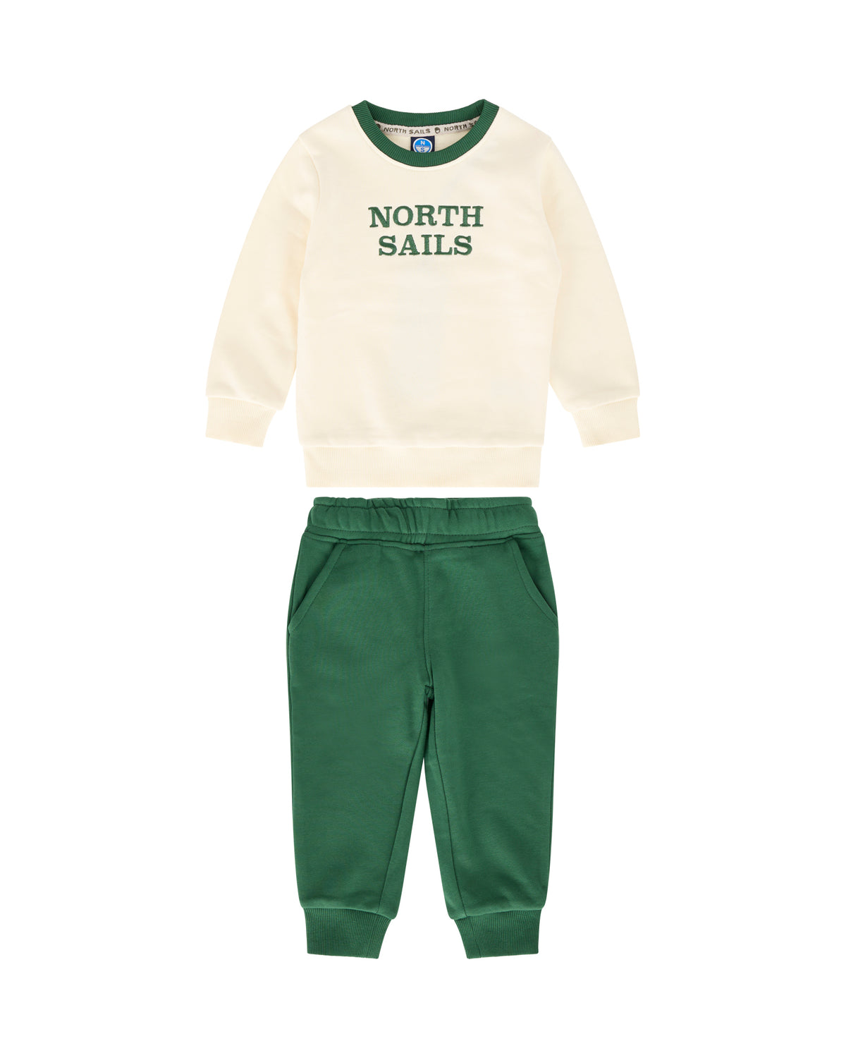 NIA26036CF WHTGRN NORTH SAILS KIDS