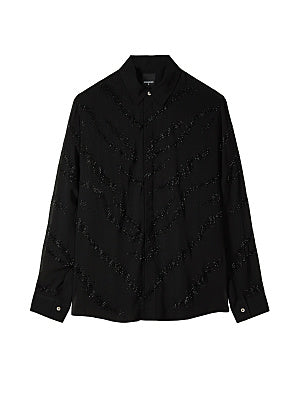Camicia Black Zebra Strass 5C0319C0299 K514 PATRIZIA PEPE