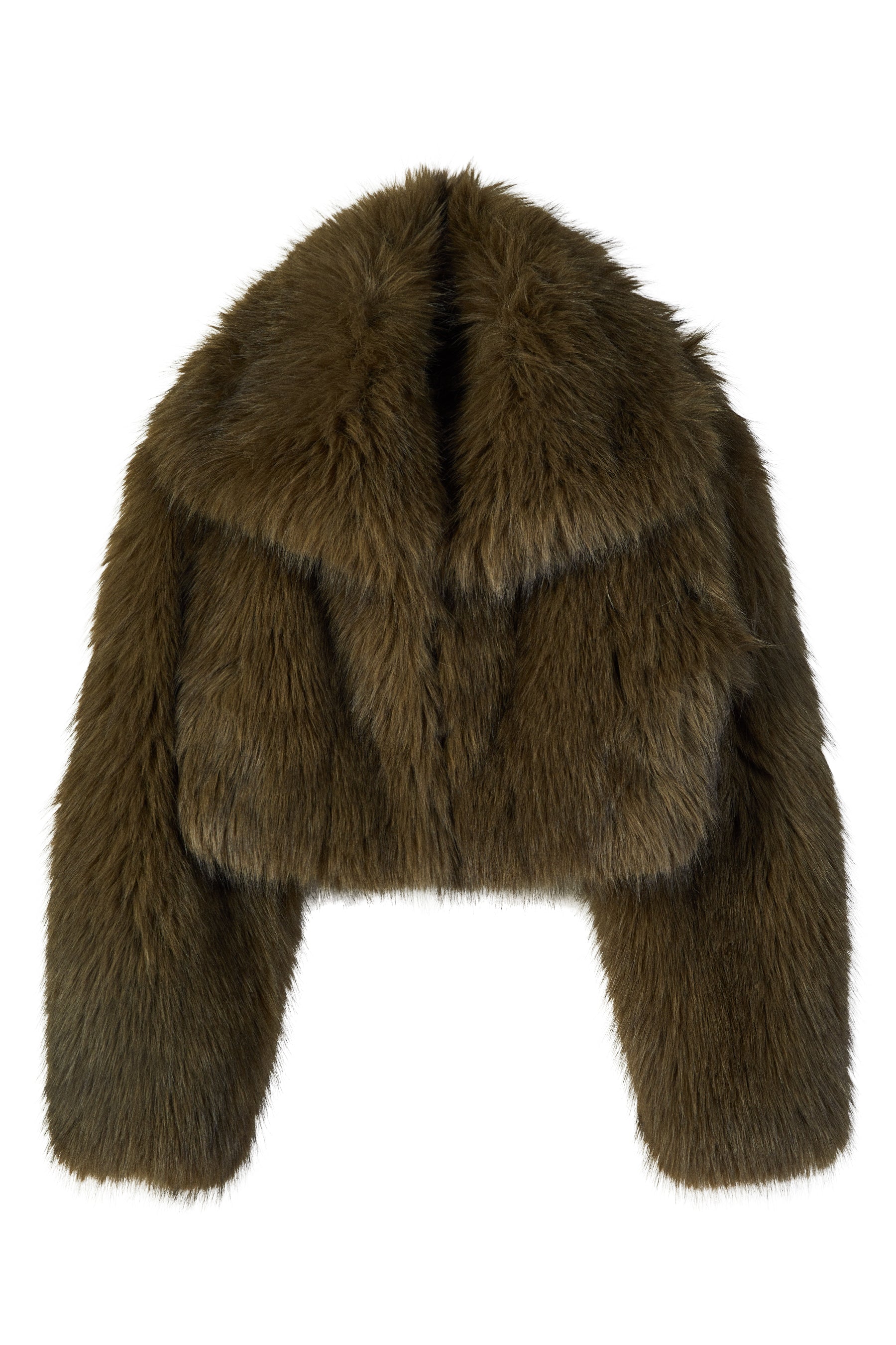Giubbotto GREEN BAYLAGE FUR 8O0016E0002 G640 PATRIZIA PEPE