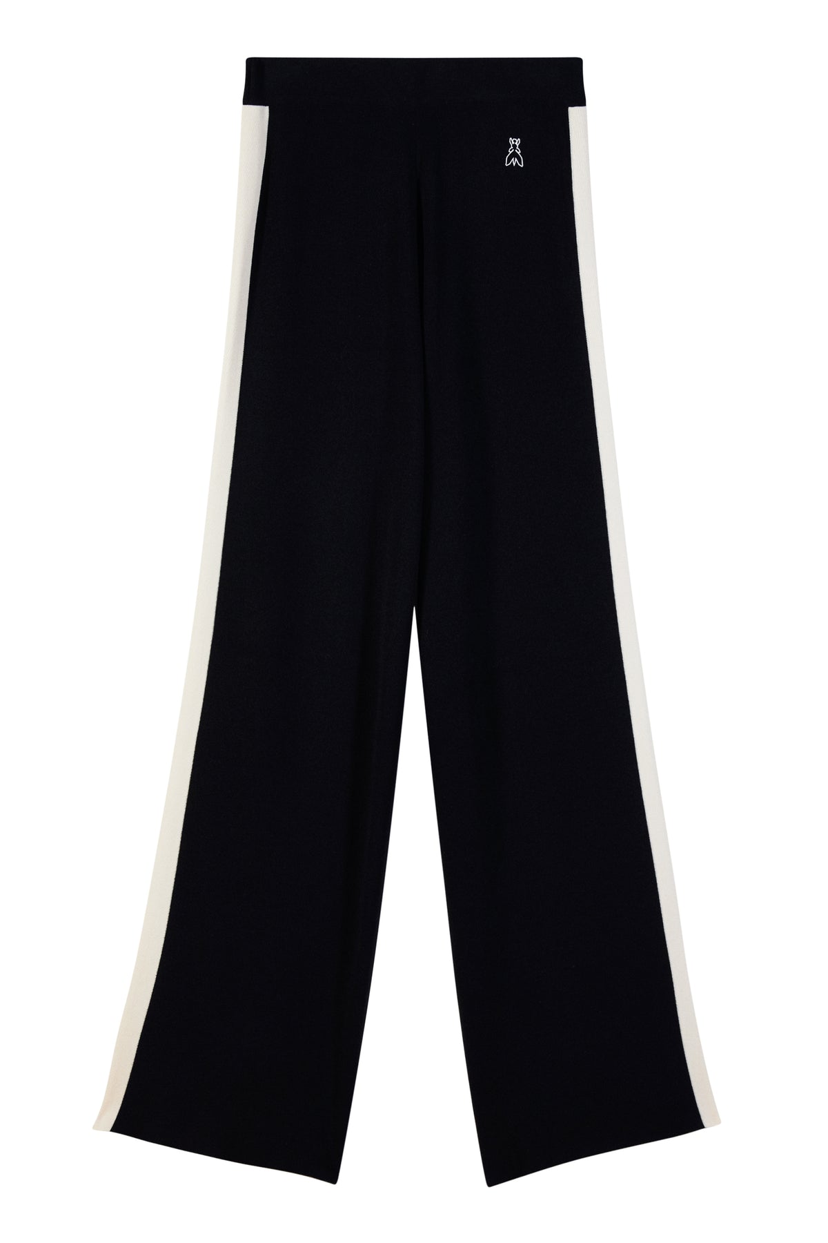 Pantaloni NERO/WOOLY WHITE 8P0351KK000 J516 PATRIZIA PEPE