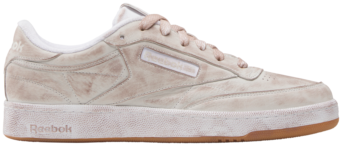 Sneakers Club C 85 Vintage in Pelle Ftwr White/Ftwr White/Linen 100268920 100 REEBOK LTD