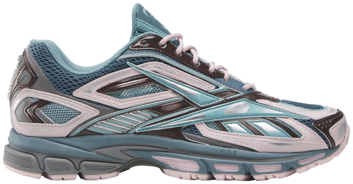 Sneakers Premier Road Ultra in Pelle HazyTeal/Black/ElementalPink 100269689 448 REEBOK LTD