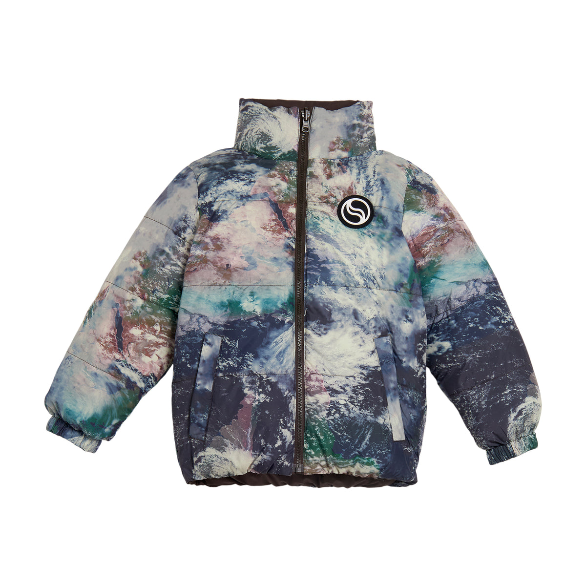 Piumino Grigio Antracite TZ2I37Z3953 921 STELLA MCCARTNEY KIDS