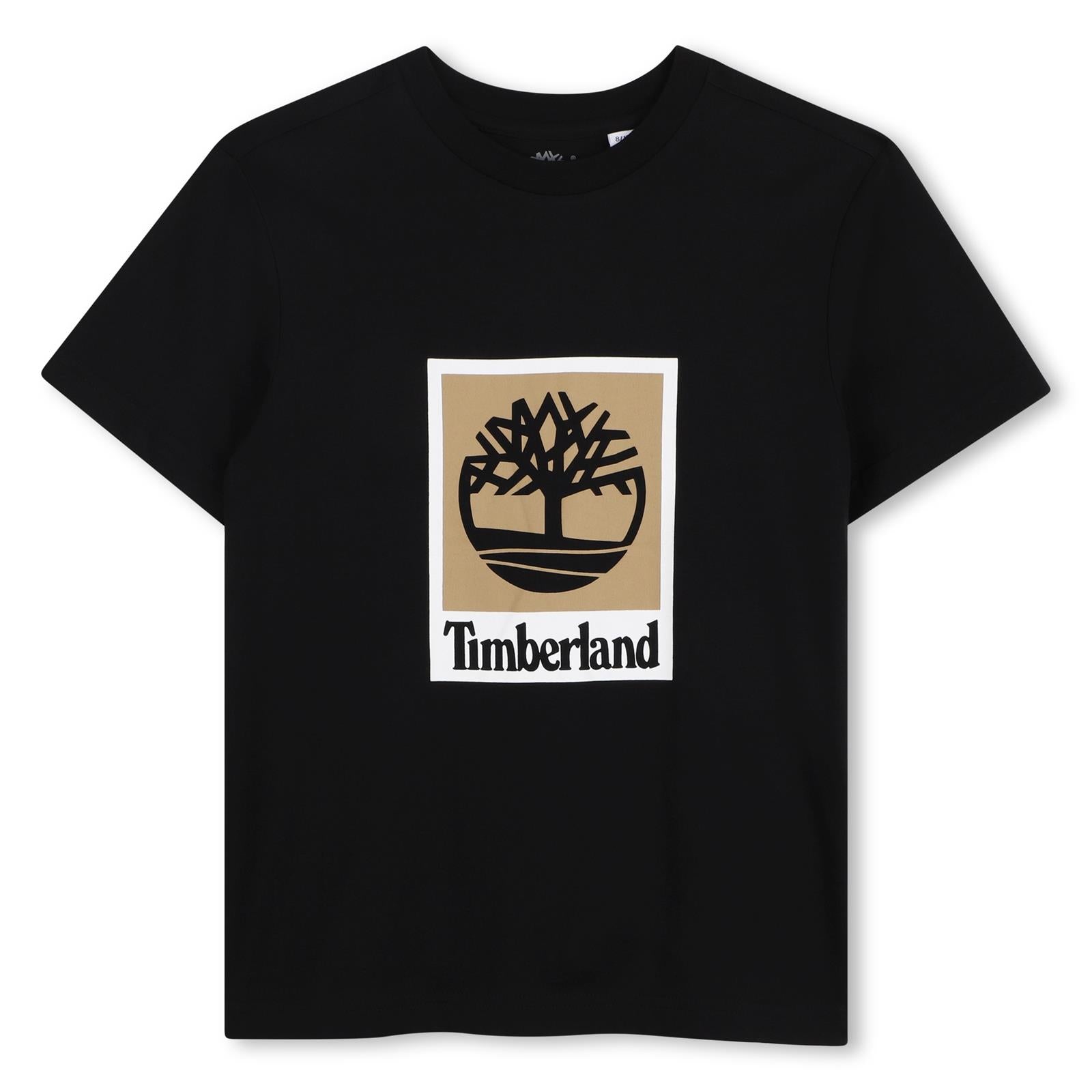 100% cotton jersey t-shirt, logo printed sul davanti. T60969 09B TIMBERLAND KIDS