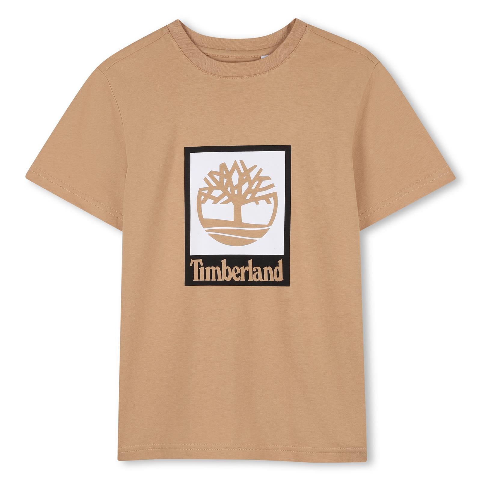 100% cotton jersey t-shirt, logo printed sul davanti. T60969 230 TIMBERLAND KIDS