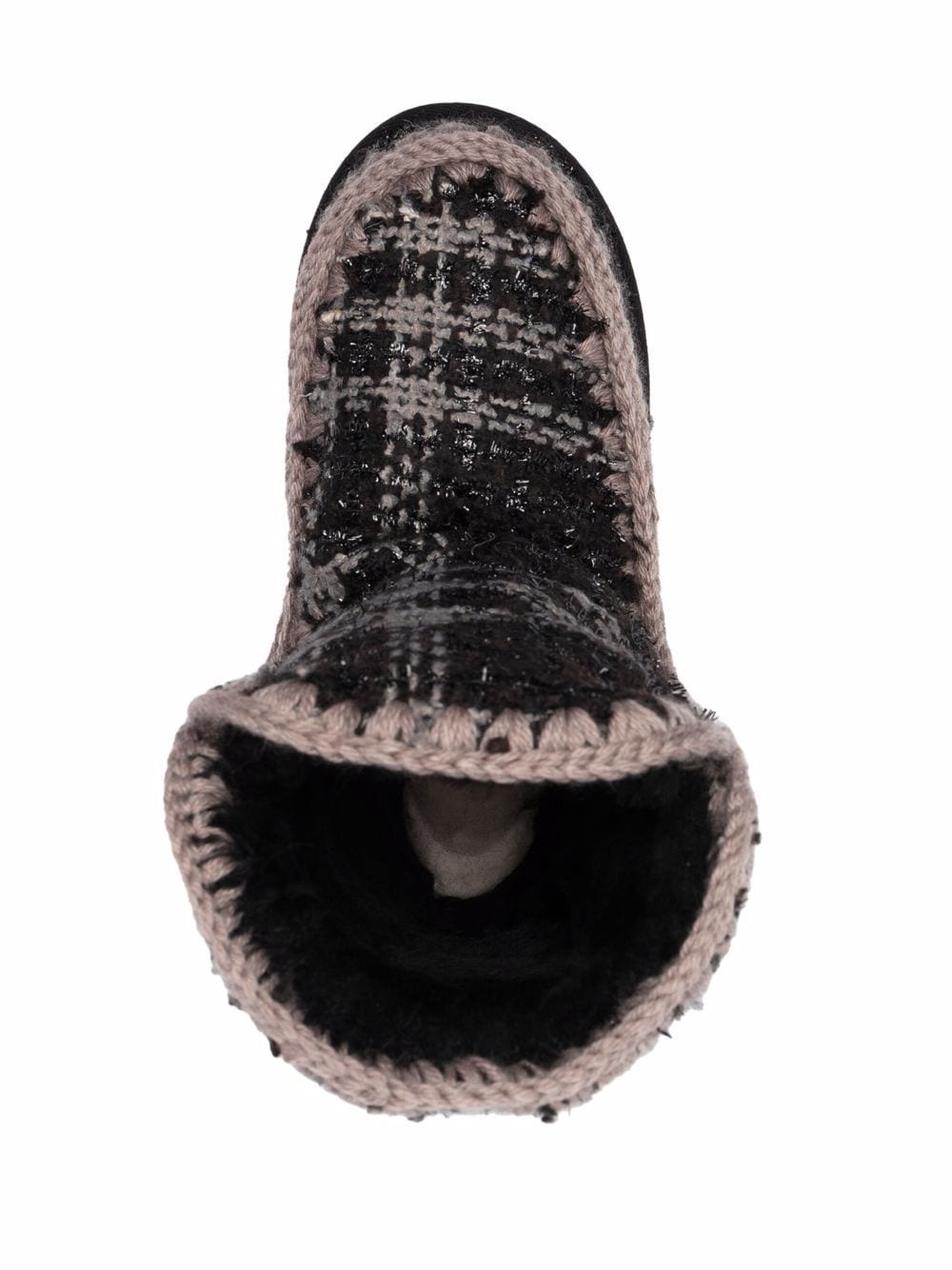 Stivale Eskimo 24 inserti lurex nero MU.FW101049K TALWHB MOU