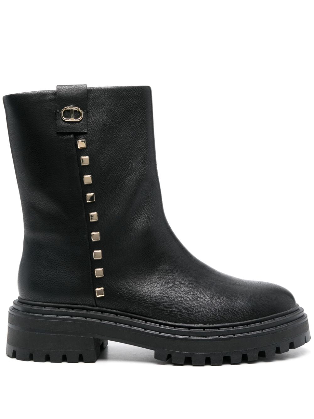 Stivale borchie laterali nero 242TCP074 00006 TWINSET
