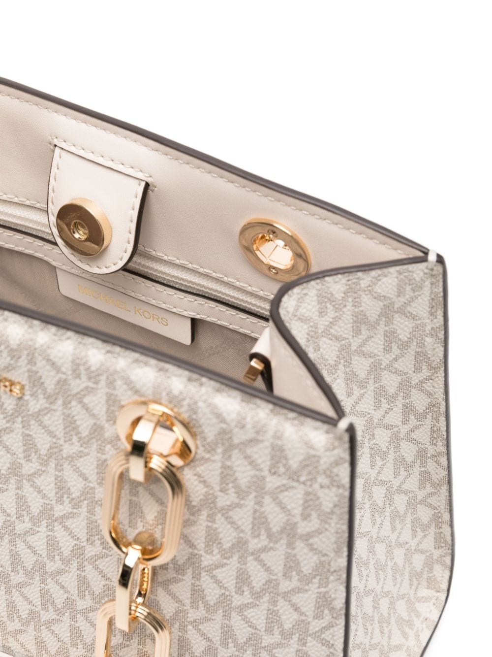 Borsa crema logo all-over 30S4GCYS1V 132 MICHAEL KORS