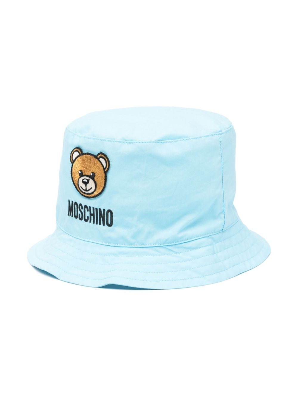 Cappello azzurro ricamo Teddy Bear