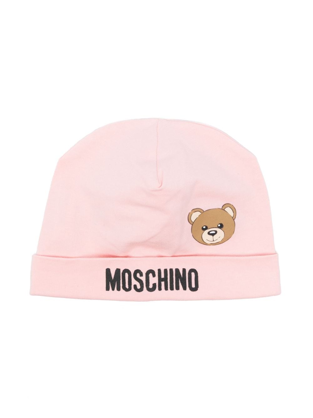 Cappello rosa stampa teddy bear neonata
