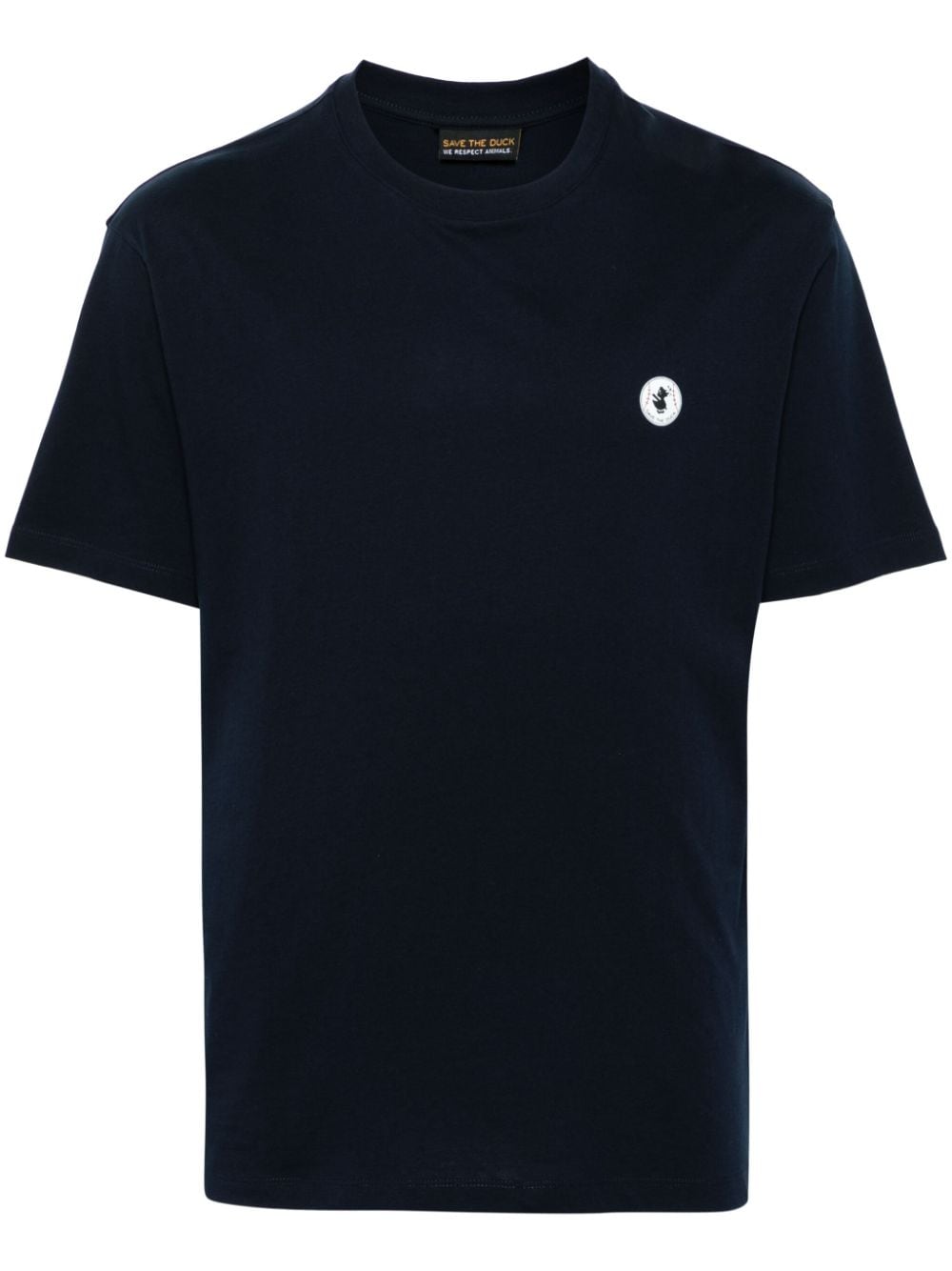 T-shirt Caius blu notte DT1709MBESY18 90000 SAVE THE DUCK