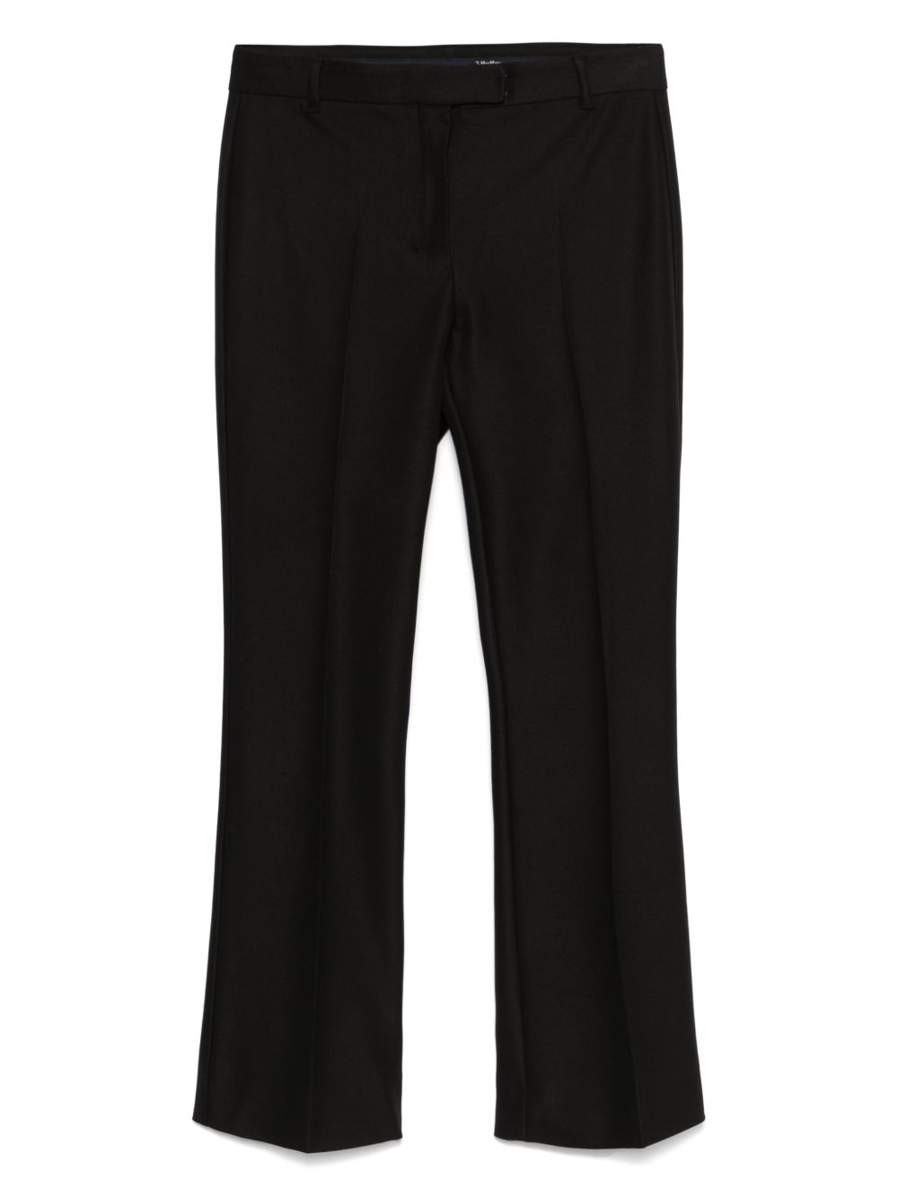 Pantalone Fatina slim in cotone e viscosa stretch nero 2519131121600 003 MAX MARA 'S