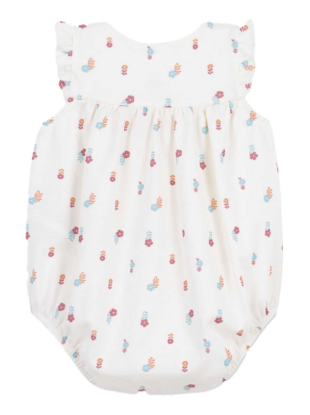 Tutina crema con fantasia floreale A0CFY 01 PETIT BATEAU KIDS