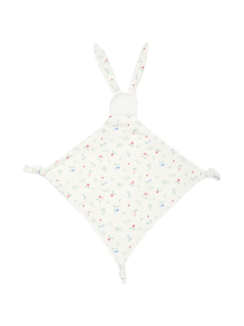 Peluche coniglio con fantasia all-over bianco A0CIV 03 PETIT BATEAU KIDS