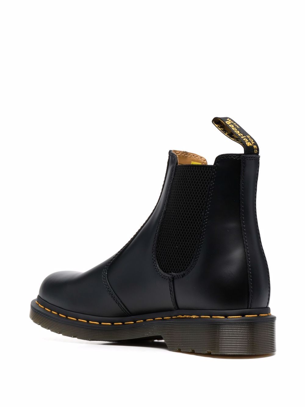 Stivaletti Chelsea di pelle 2976 neri 22227 001 DR.MARTENS