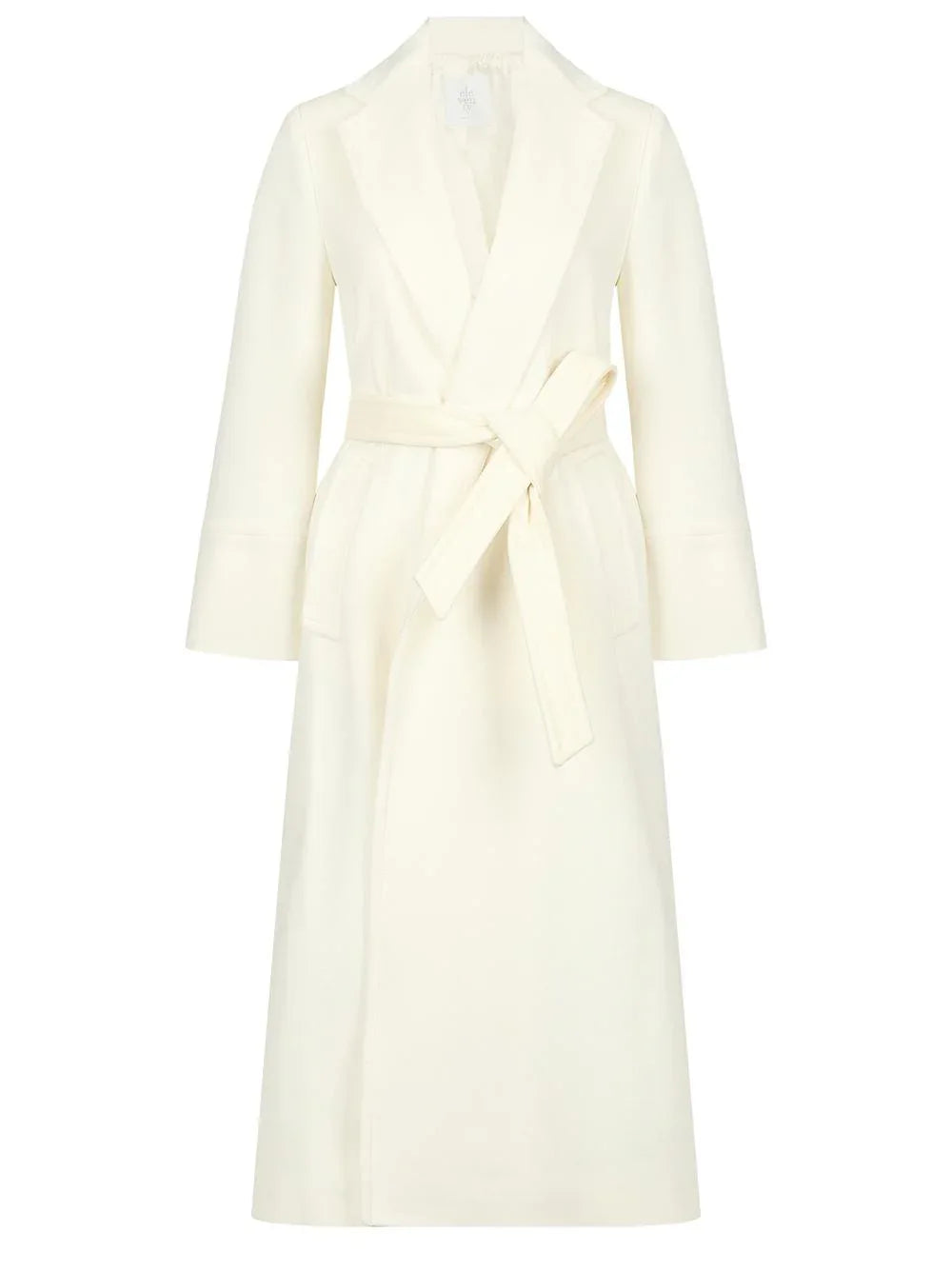 Cappotto Donna panna con cintura - Preludio Moda