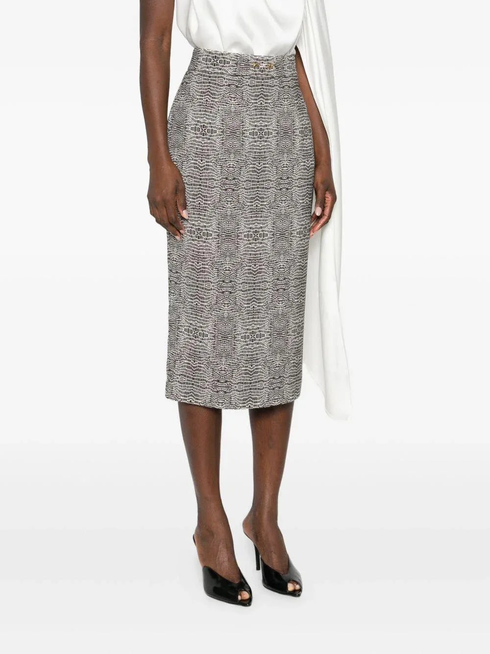 Gonna con Stampa Pitone - Preludio Moda