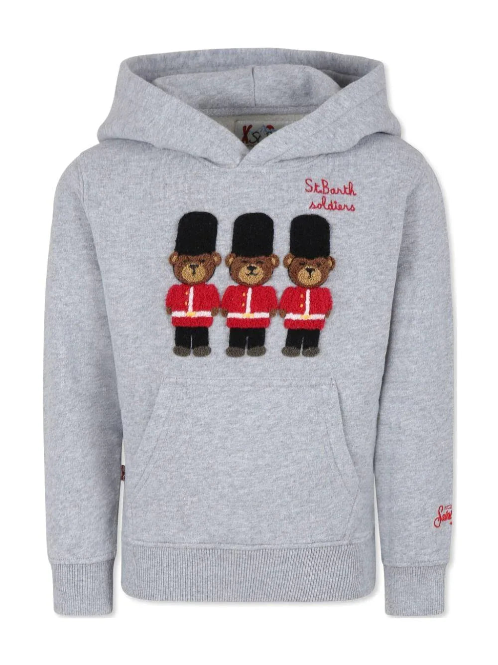 Felpa Oliver grigia soldiers terry - Preludio Moda