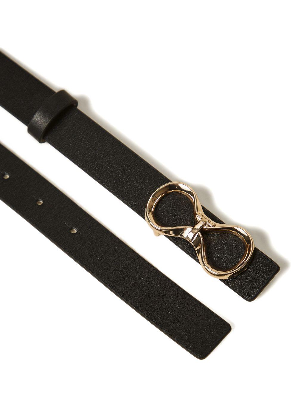 Cintura sottile con fibbia a otto 261TA4440 10180 TWINSET