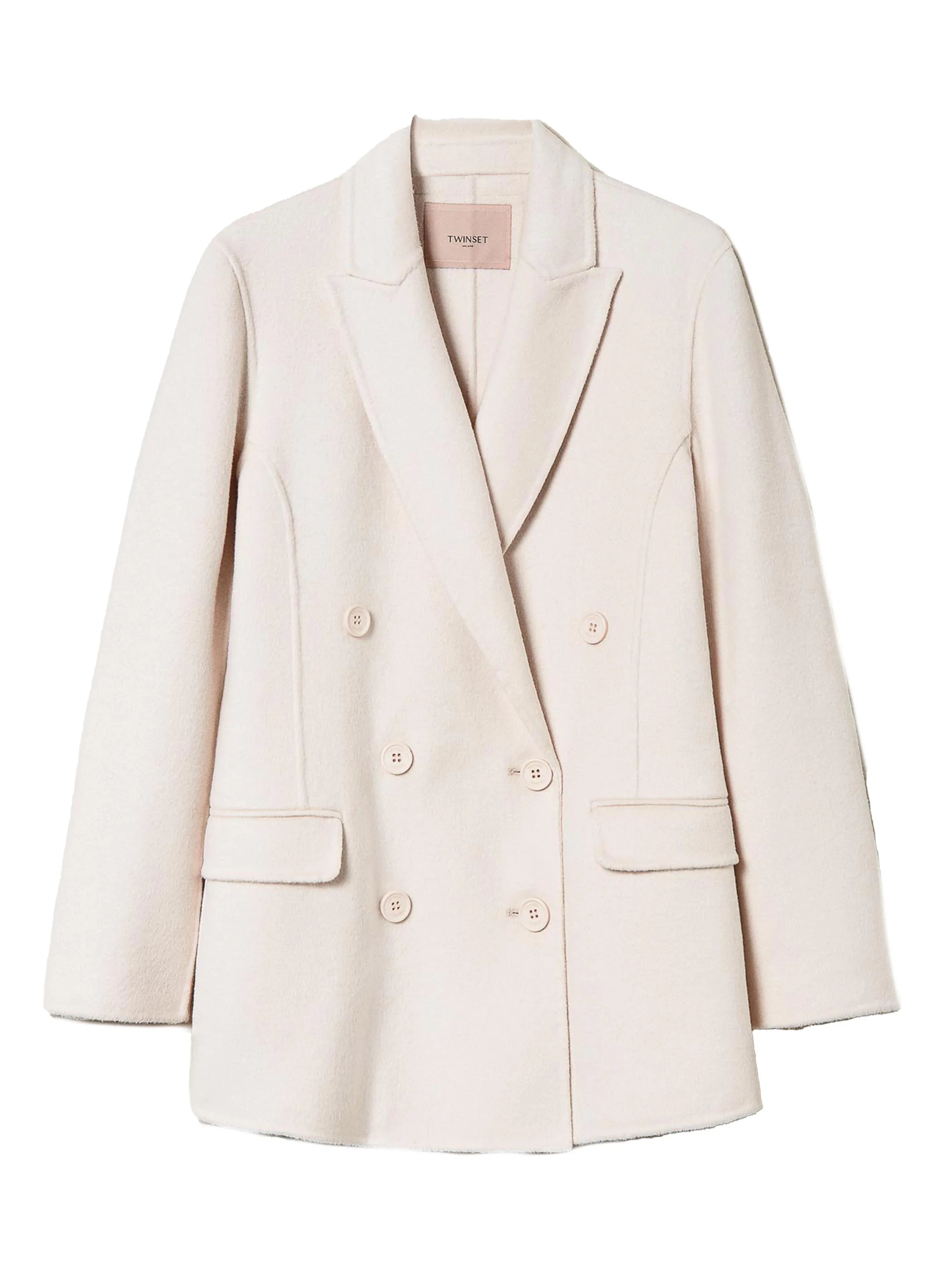 Giacca doppiopetto misto lana - Preludio Moda