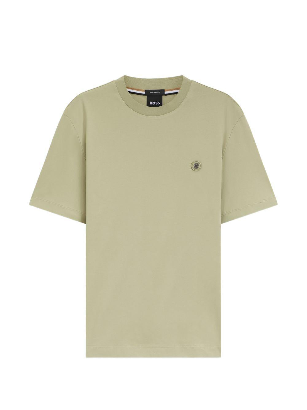 T-shirt girocollo con logo 50555844 254 BOSS