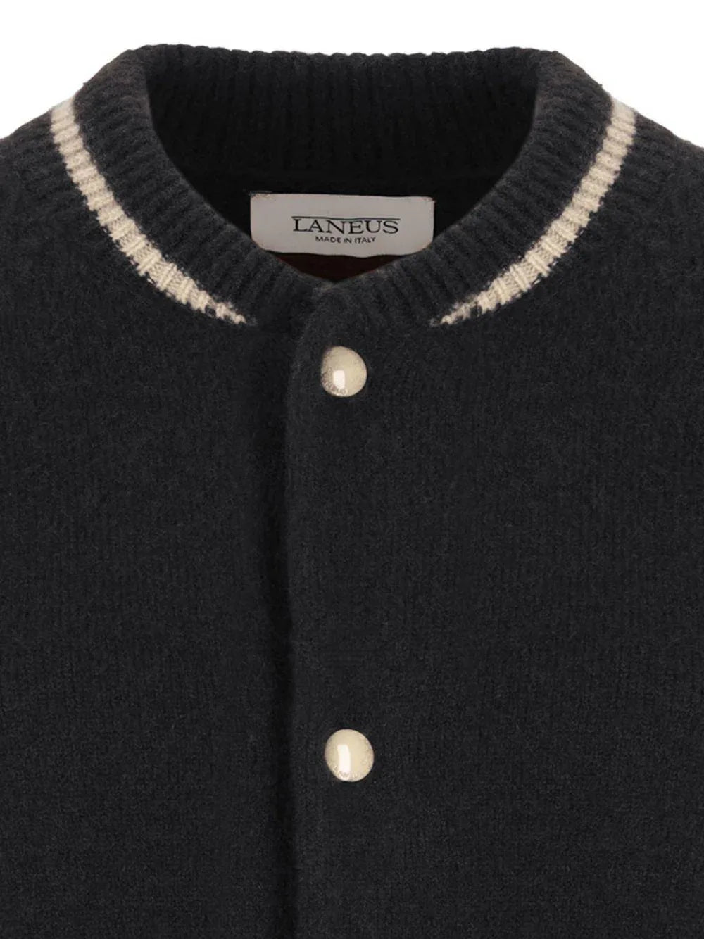 Bomber in Maglia con Bottoni Automatici - Preludio Moda