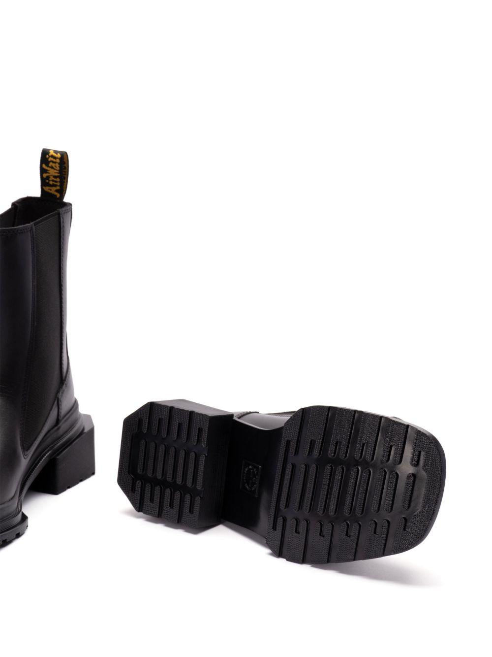 Stivali Chelsea neri slip-on<BR/> 32069 001 DR.MARTENS