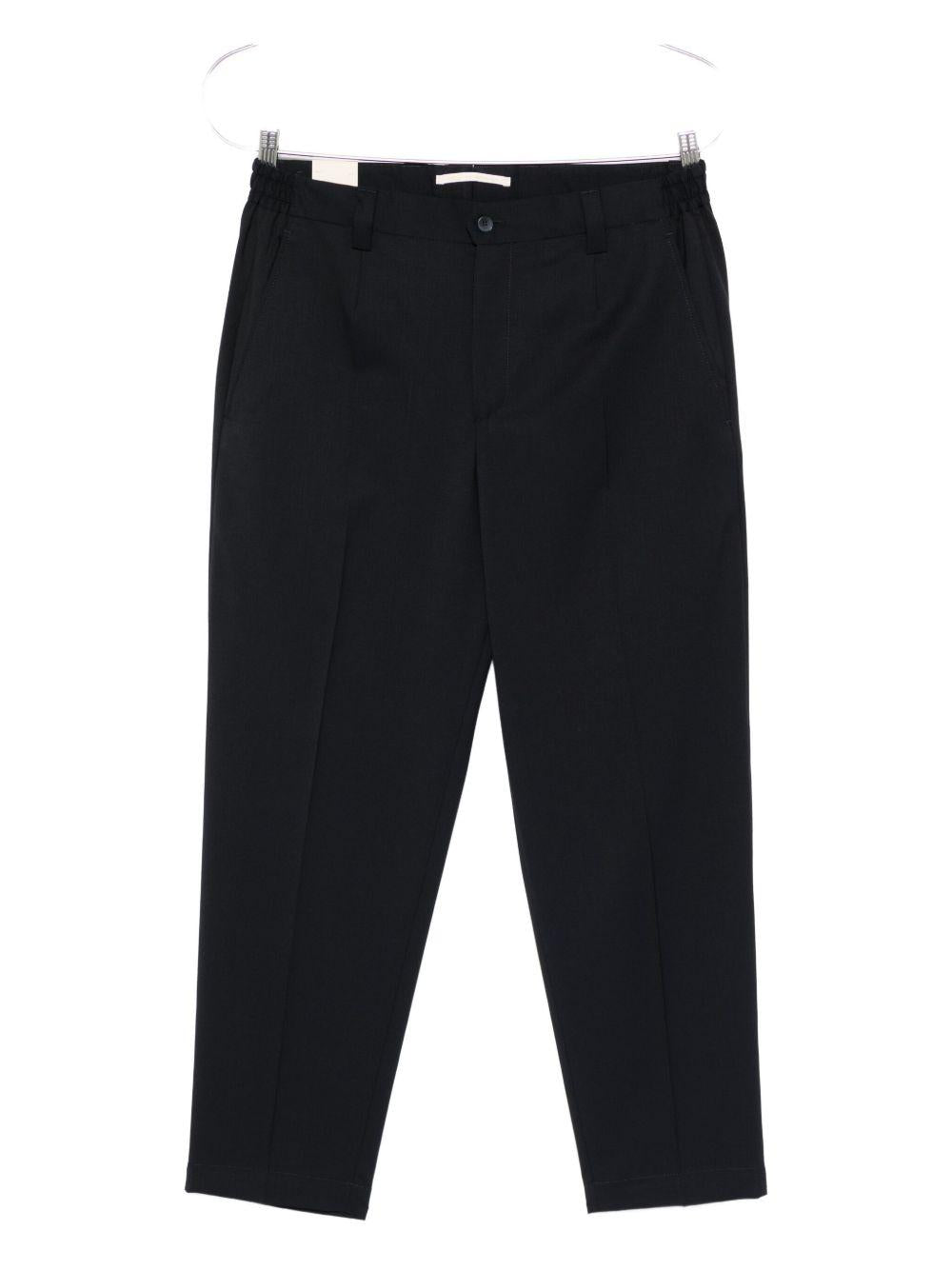 Pantaloni Sartoriali Elasticizzati Blu PORTOFINOS400100 00011 BRIGLIA