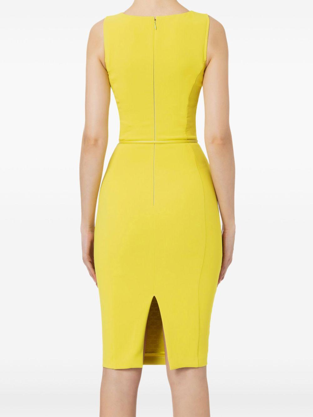 Tubino midi cut-out cedro