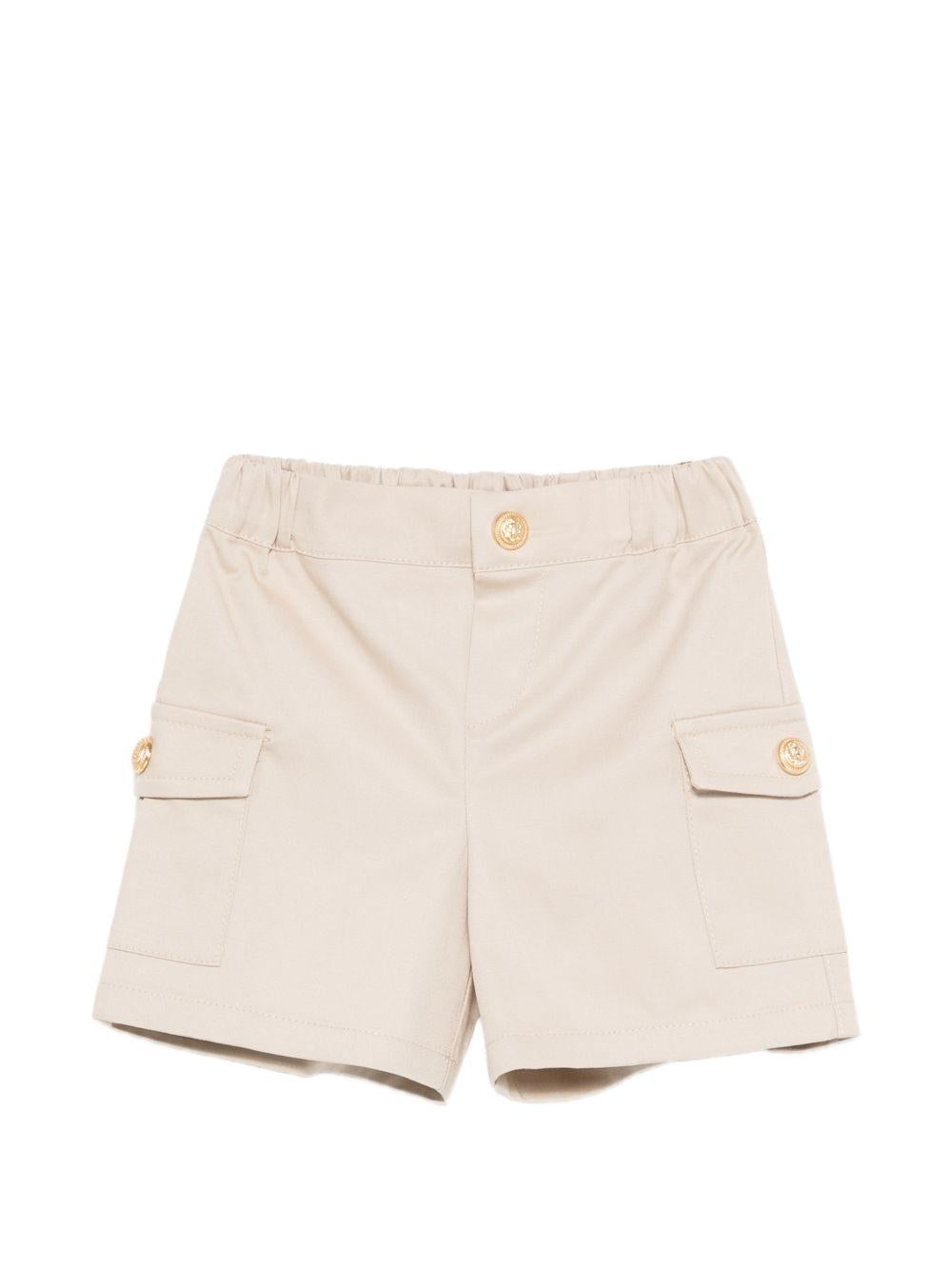 Shorts con tasche BY6579G0197 107 BALMAIN KIDS