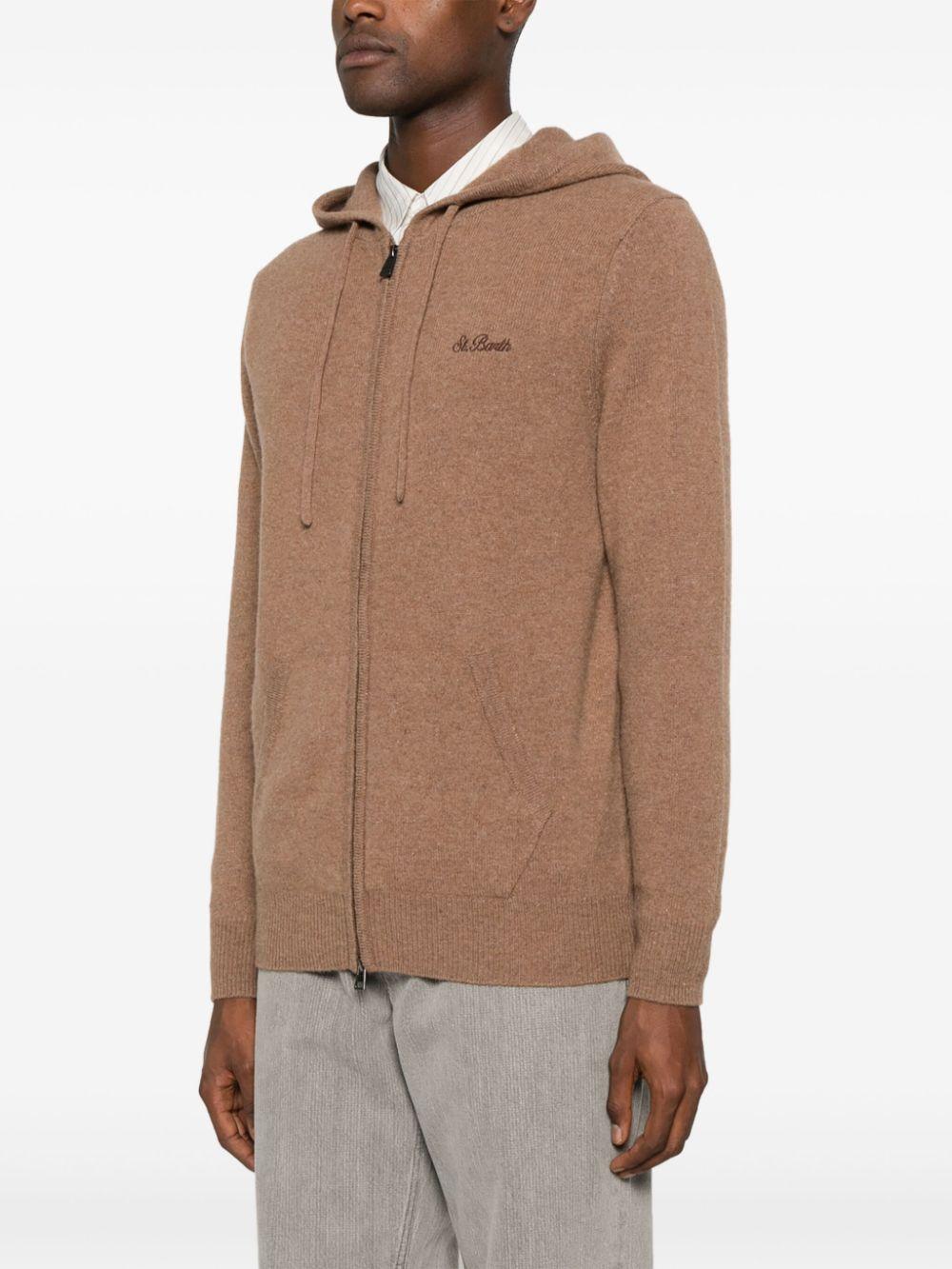 Cardigan notting cammello