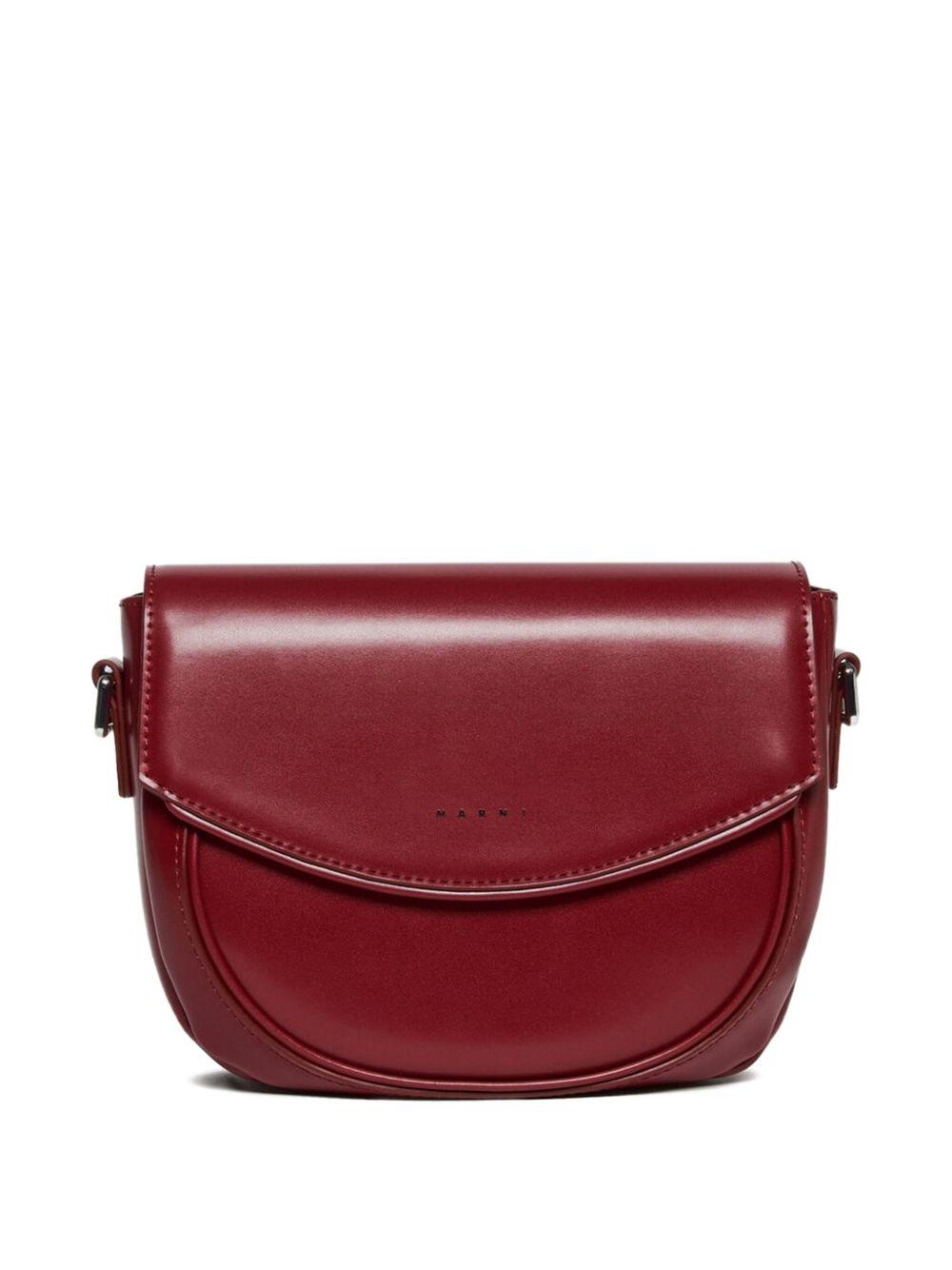 Borsa a tracolla sorriso colore marmellata frutti di bosco - Preludio Moda