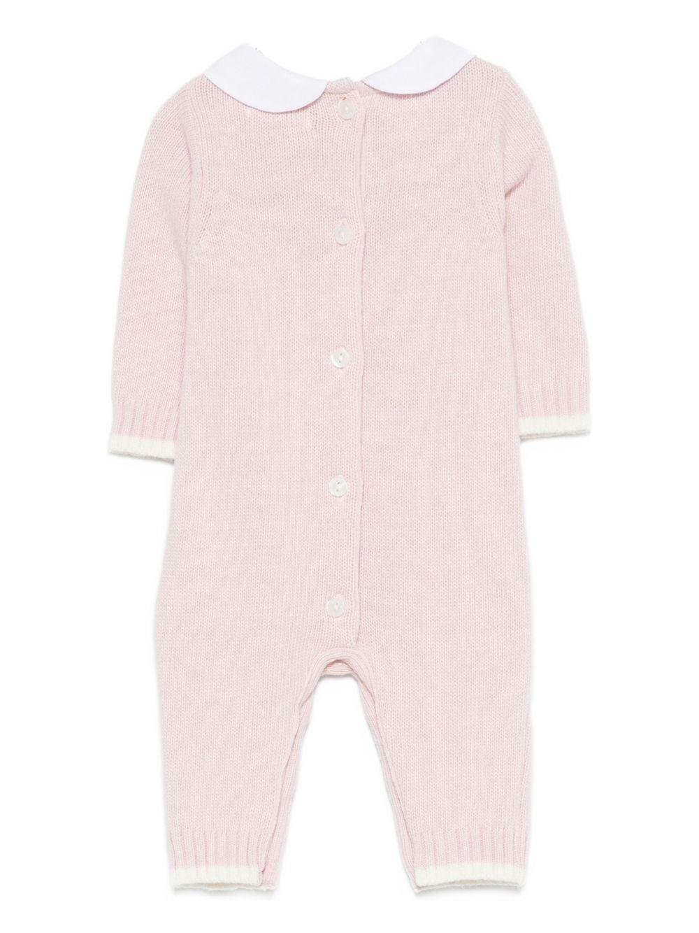 Tutina rosa con ricamo I250090 ROSA NANAN KIDS