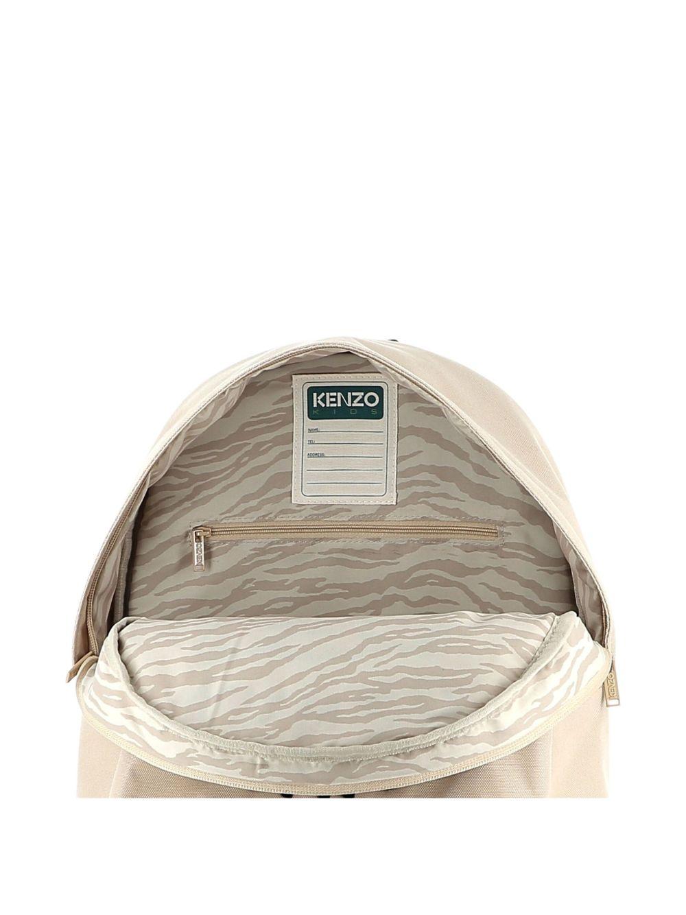 Zaino con Ricamo Tiger e Logo K61221 249 KENZO KIDS