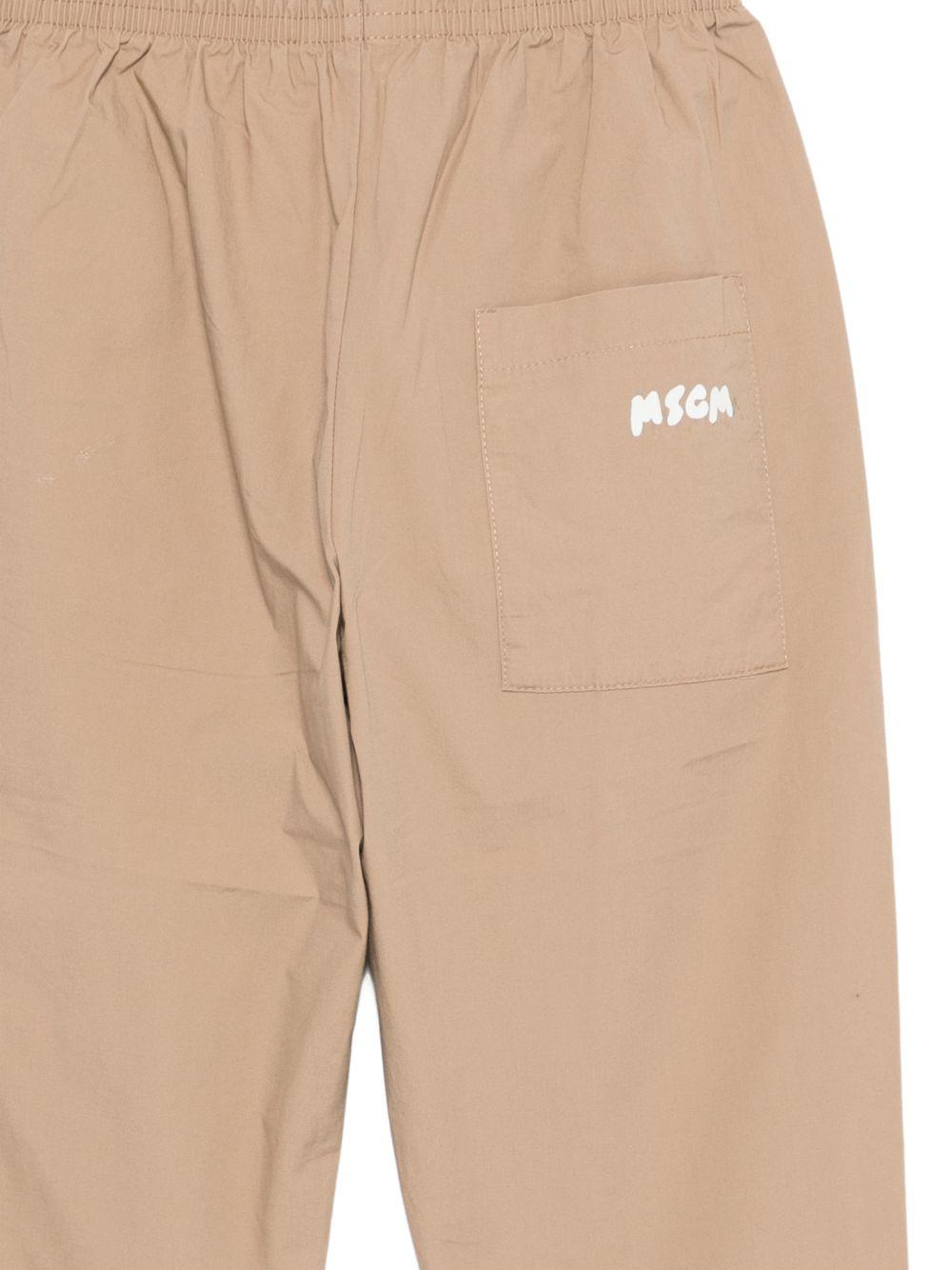 Pantaloni con elastico in vita S6MSJBPA188 178 MSGM KIDS
