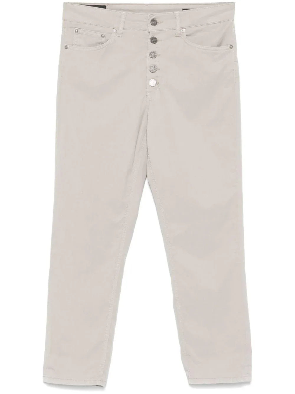 jeans Koons bottoni gioiello beige - Preludio Moda