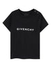 T-shirt in Cotone Biologico con Logo Stampato
