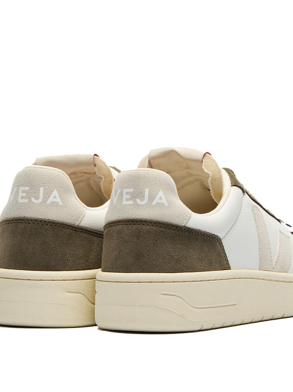 Sneakers v-82 bianco/kaki - Preludio Moda