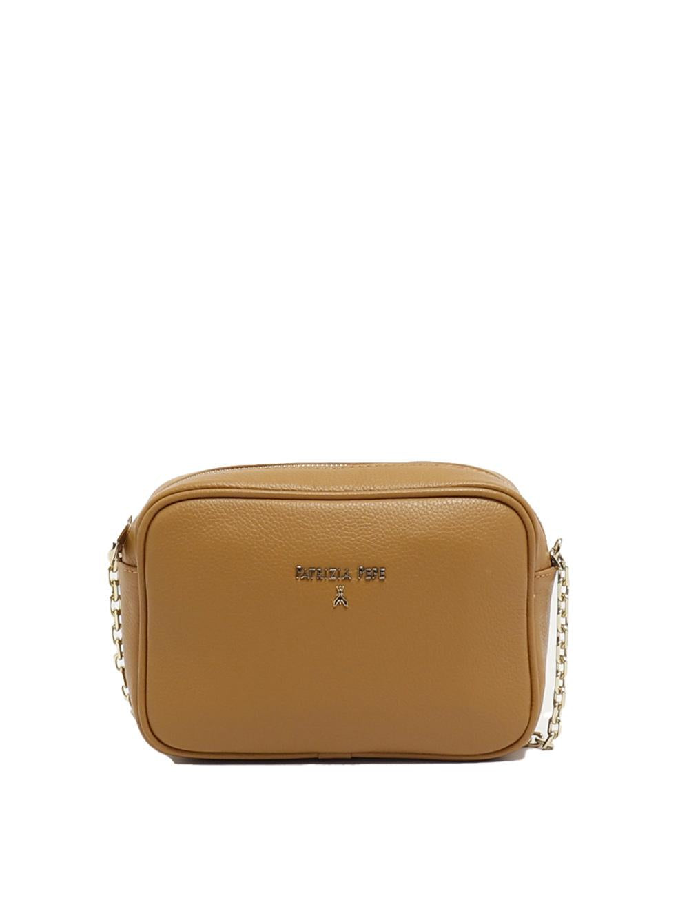 Borsa tracolla cuoio pelle martellata