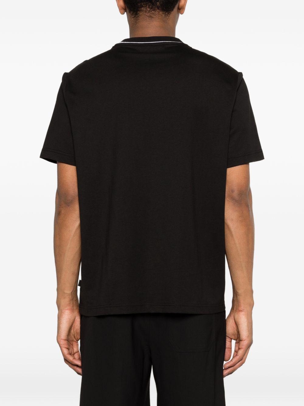 T-shirt girocollo con bordino a contrasto CS652SN19P 001 MICHAEL KORS