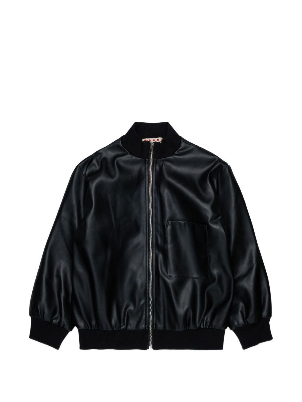 Giubbino Nero M01977M00W2 0M900 MARNI KIDS