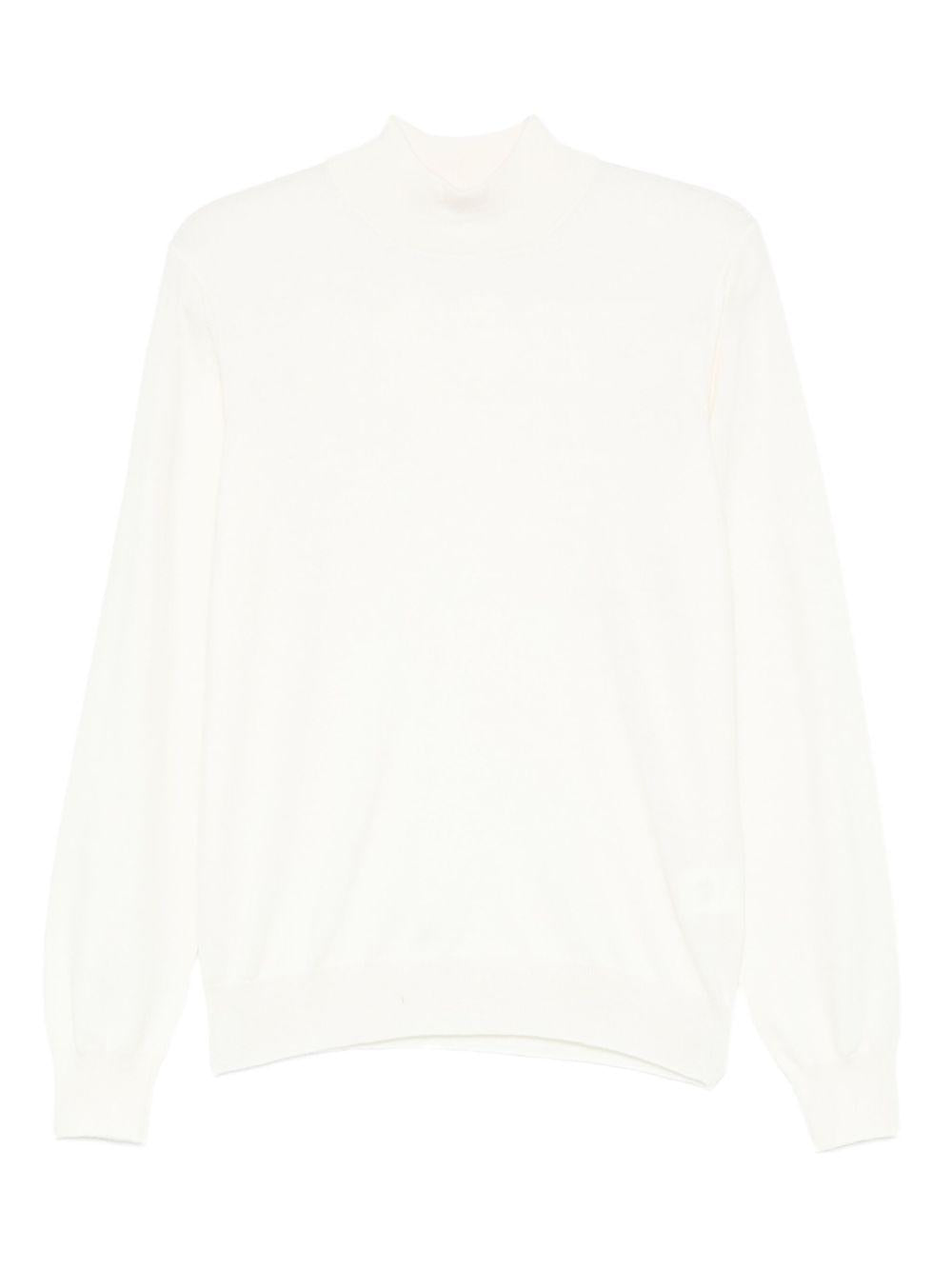 Maglione a Collo Alto in Tessuto LIONELGSI2501 005 TAGLIATORE