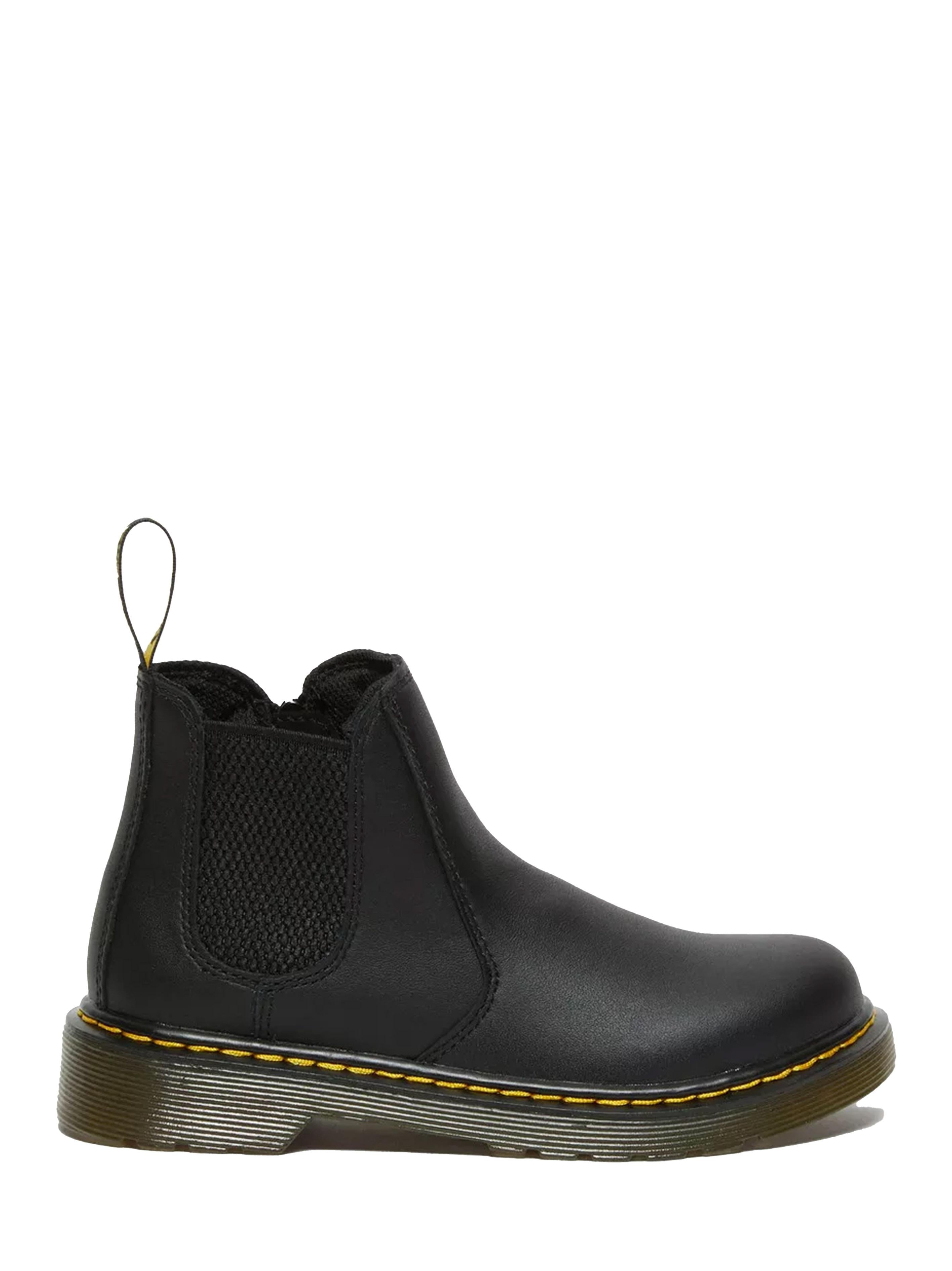 Stivaletti Chelsea 2976 Softy T Junior in pelle nero 16708 001 DR.MARTENS KIDS