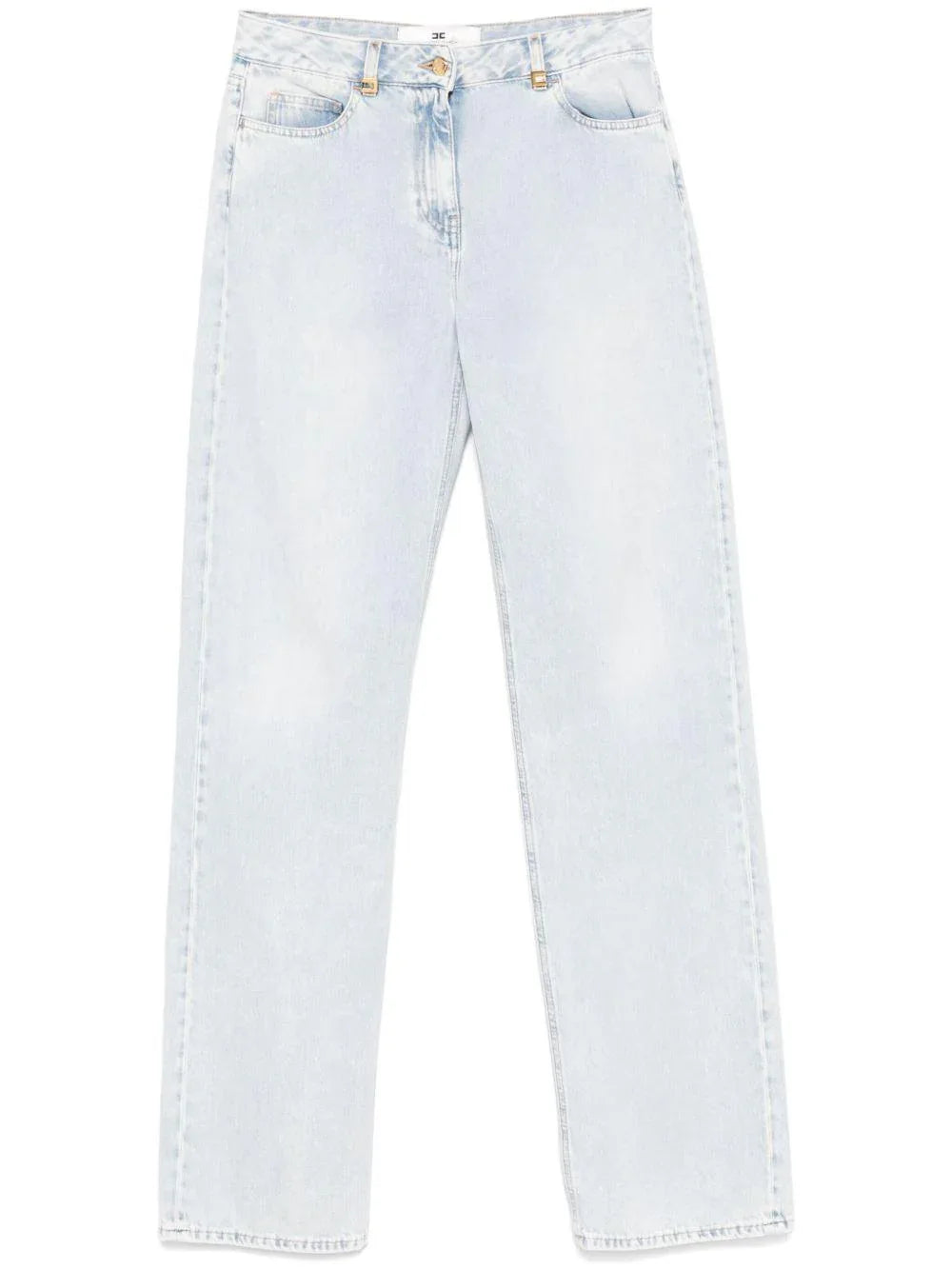 Jeans a palazzo con dettagli logo - Preludio Moda