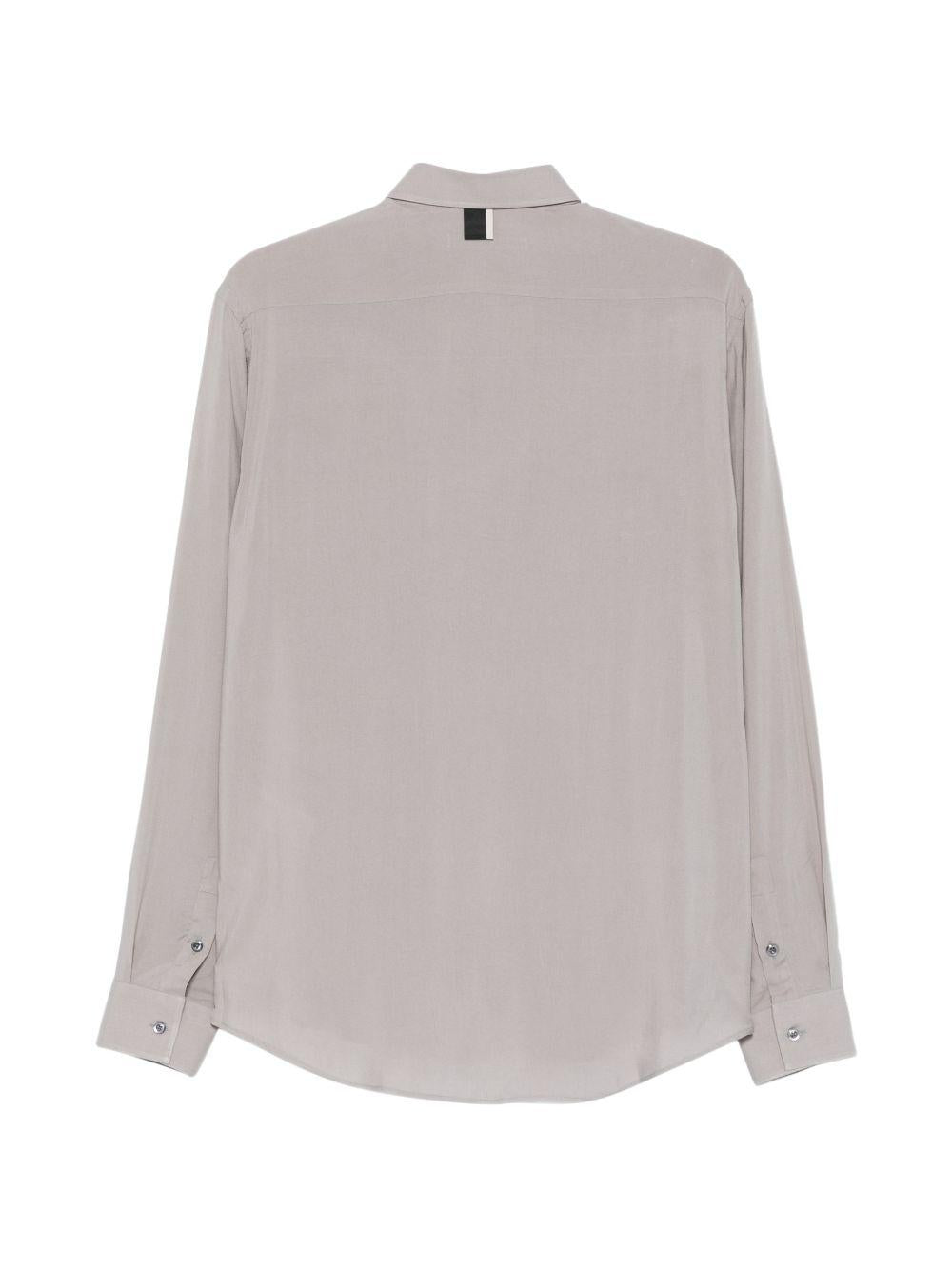 Camicia in viscosa con colletto classico LC26001 N016 LOW BRAND