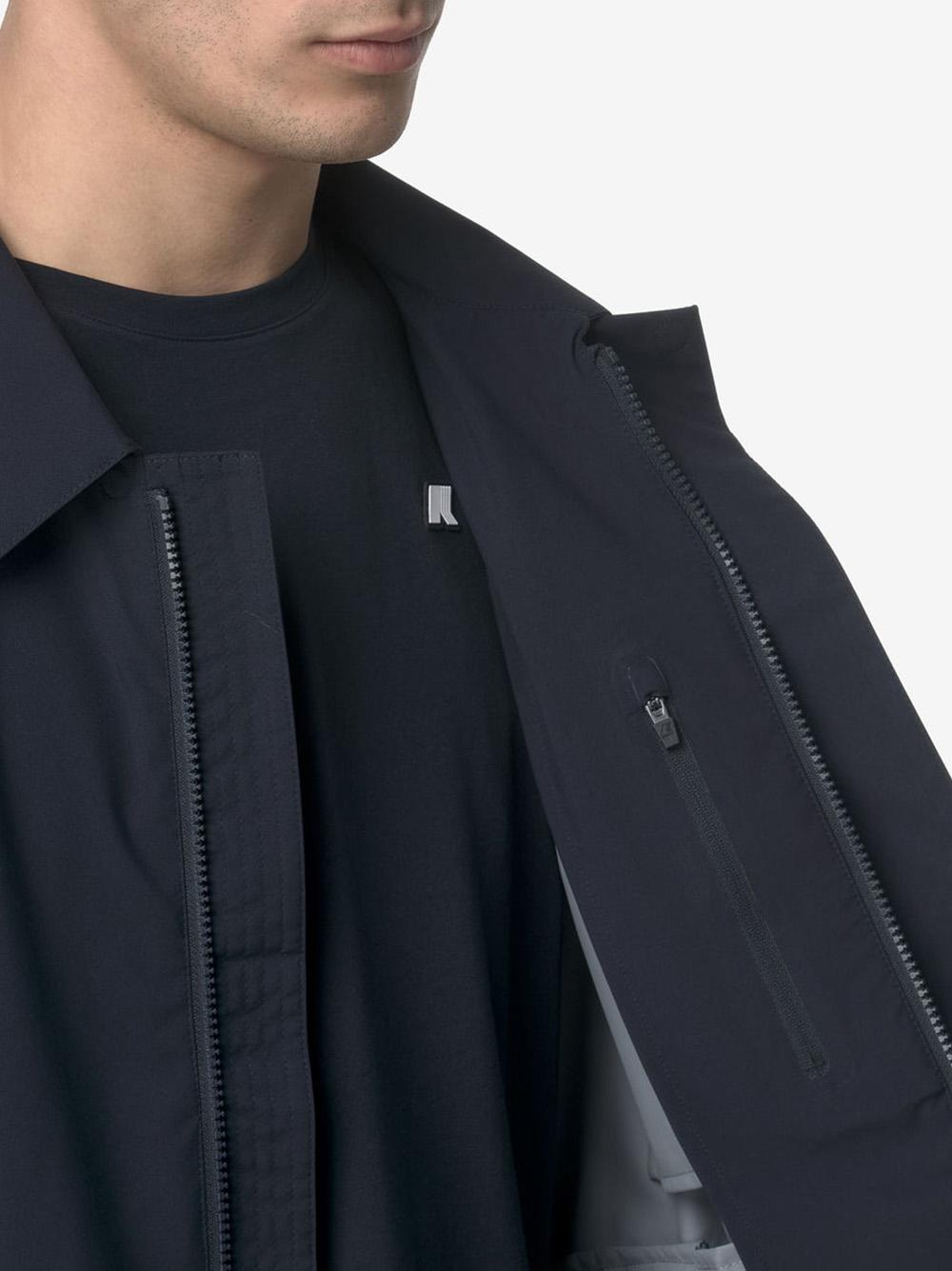 Trench kenley stretch 2l blu