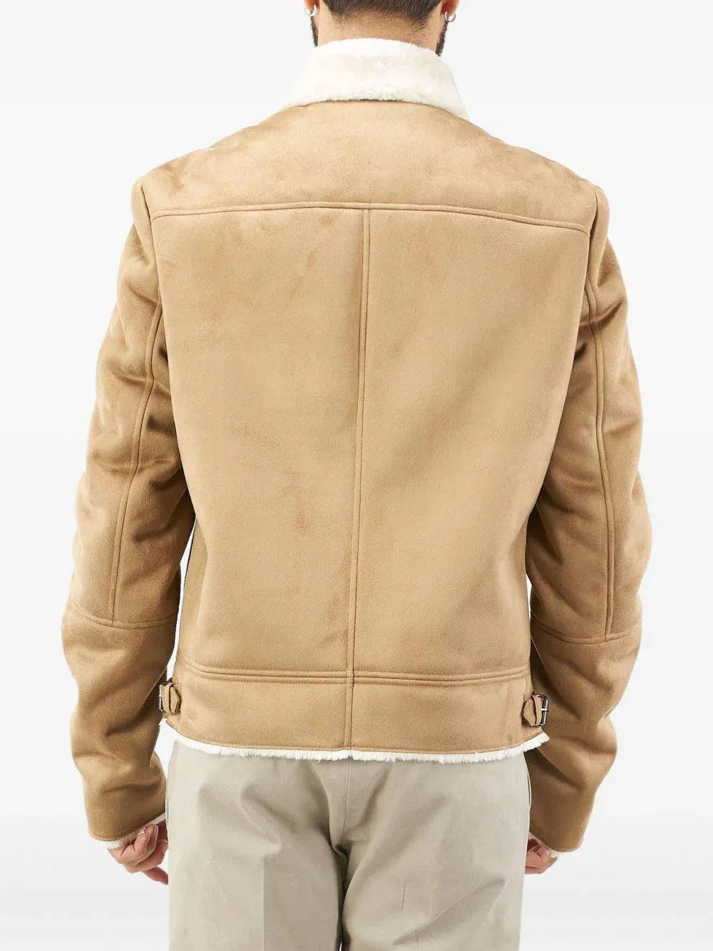 Bomber in Pelle Sintetica con Zip e Tasche - Preludio Moda